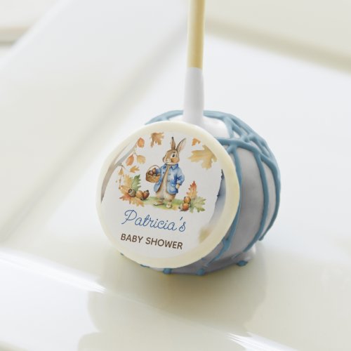 Peter rabbit fall baby shower favors