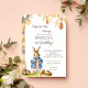 Peter rabbit fall themed birthday party template | Zazzle