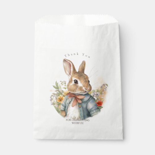 Peter rabbit favor bag