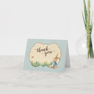 Peter Rabbit   First Birthday Thank You