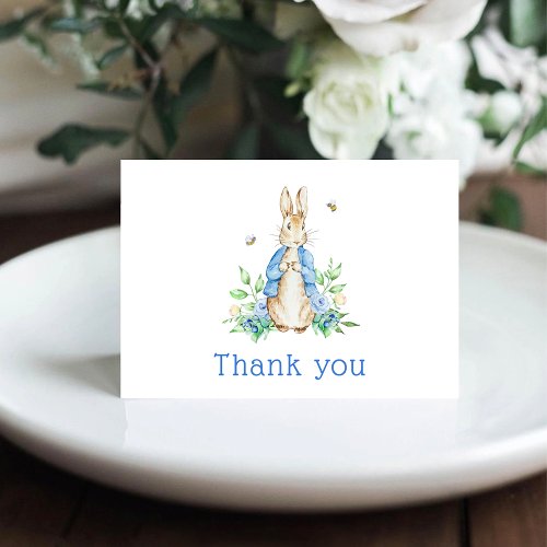 Peter Rabbit Folded Thank You Card