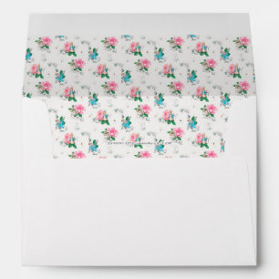 Peter Rabbit Forget Me Not Floral Pattern Envelope