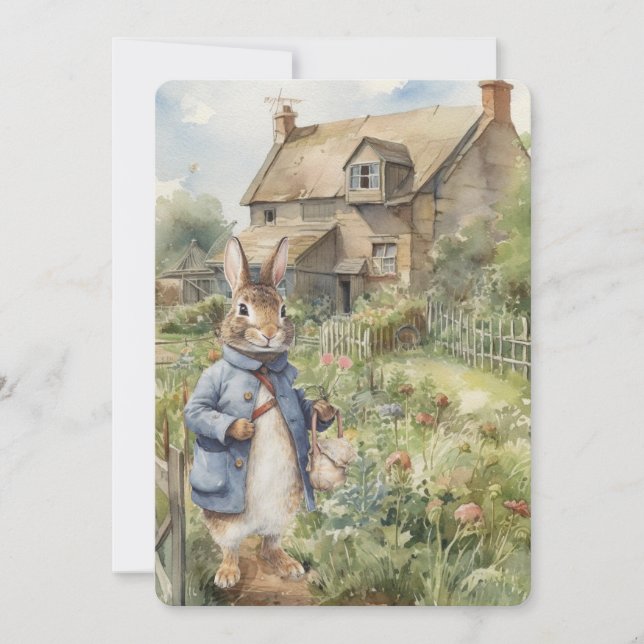 Peter Rabbit Greeting card (Front)