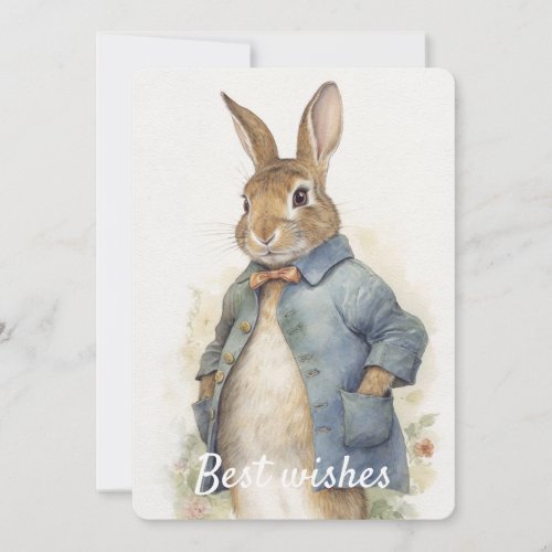 Peter Rabbit Greeting card