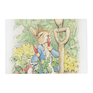 Peter Rabbit In The Garden - Beatrix Potter Placemat