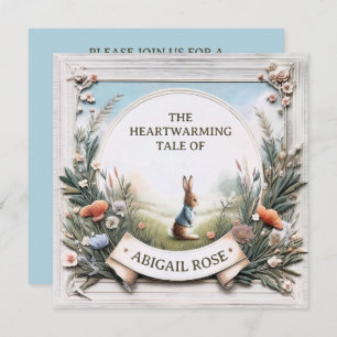 Peter Rabbit in the Garden Invitation