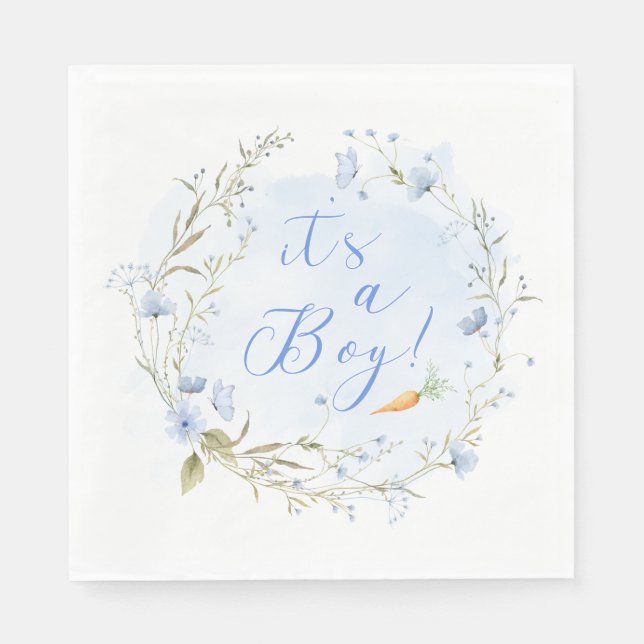 Peter Rabbit It's a Boy Napkins (Front)