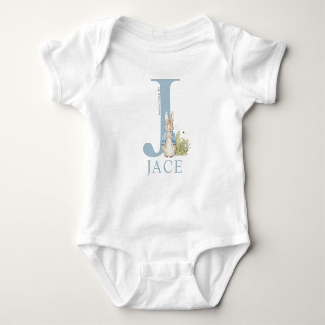 Peter Rabbit | J is for Baby Bodysuit (Front)