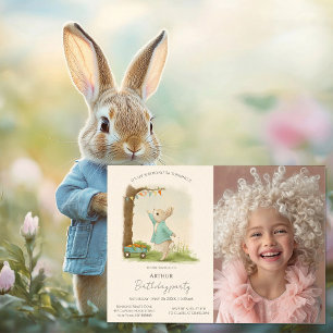 Peter Rabbit Kids Birthday&Game Invitation