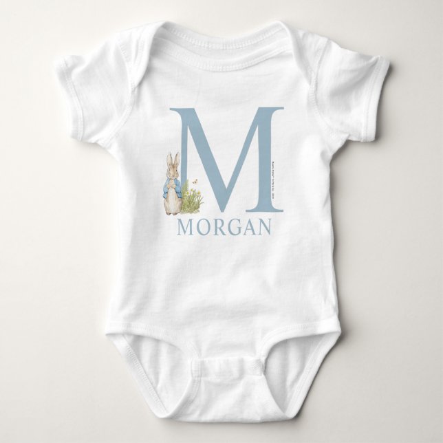 Peter Rabbit | M is for Baby Bodysuit (Front)