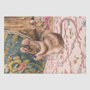 Peter Rabbit (mice threading needle) Tissue Paper