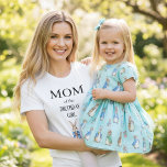 Peter Rabbit Mom of the Birthday Girl Party T-Shirt<br><div class="desc">Celebrate your little girl’s special day with this adorable “Mom of the Birthday Girl” T-shirt, featuring a charming Peter Rabbit illustration! Perfect for birthday parties, family photos, or themed celebrations, this tee shows your pride as a mom in a fun, playful way. Made from soft, comfortable fabric, it’s a keepsake...</div>
