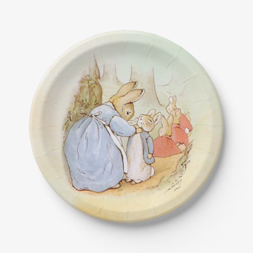 Peter Rabbit mom  Paper Plates