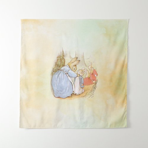 Peter Rabbit mom   Tapestry