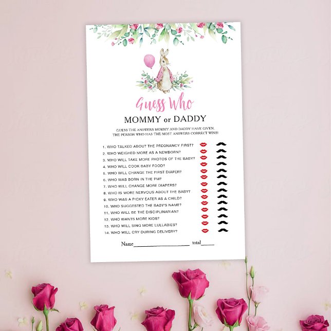 Peter Rabbit Mommy or Daddy Baby Game (Creator Uploaded)