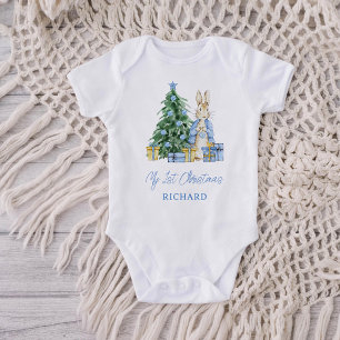 Peter Rabbit My 1st Christmas Baby Bodysuit
