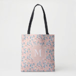 Peter Rabbit | Pink Floral Garden Pattern Tote Bag at Zazzle
