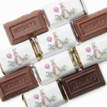 Peter Rabbit Pink Hershey's Miniatures