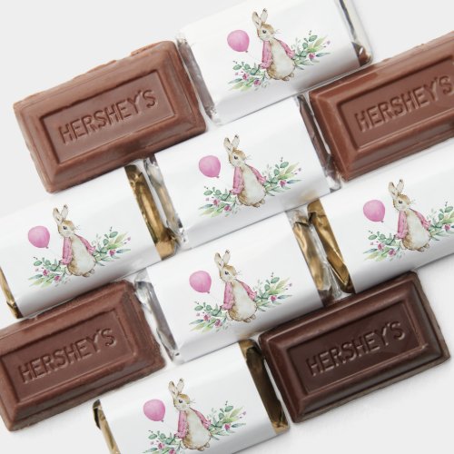 Peter Rabbit Pink Hersheys Miniatures