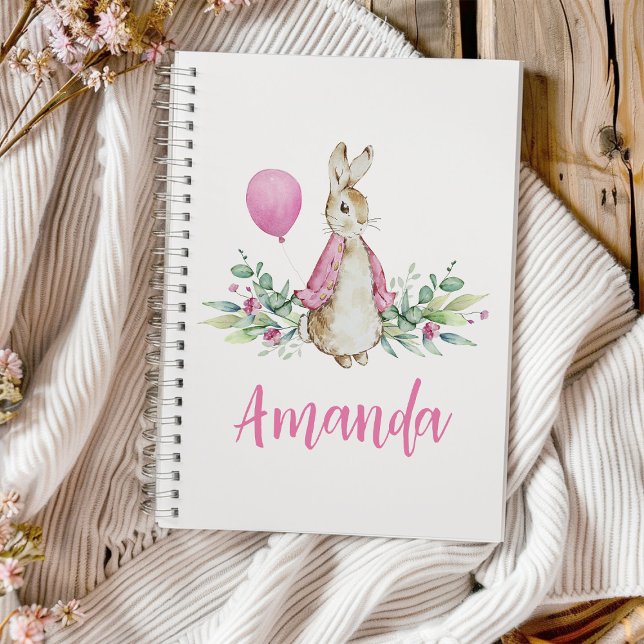Peter Rabbit Pink Notebook (Creator Uploaded)