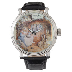 Peter Rabbit Round Clock Watch