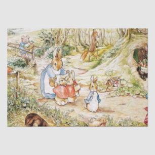Peter Rabbit’s Neighbourhood by Beatrix Potter Tissue Paper