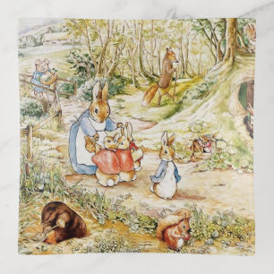 Peter Rabbit’s Neighbourhood by Beatrix Potter Trinket Tray