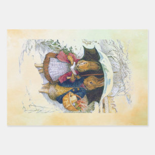 Peter Rabbit set Wrapping Paper Sheets
