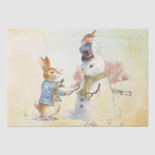 Peter Rabbit (snowman) Tissue Paper