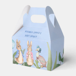 Peter Rabbit Storybook Characters Baby Shower  Favor Boxes