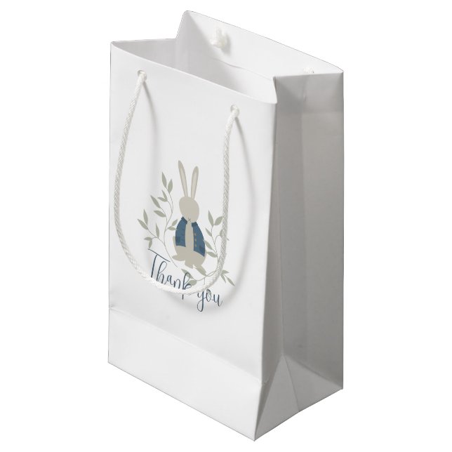 Peter Rabbit Theme Thank You Gift Bag (Front Angled)