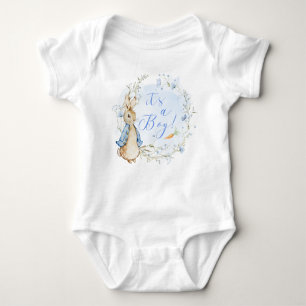 Peter Rabbit-themed It's a Boy Bodysuits