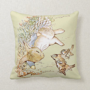 Peter Rabbit Throw Pillow
