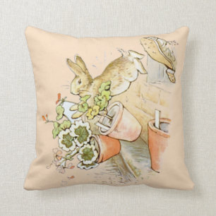 Peter Rabbit Throw Pillow
