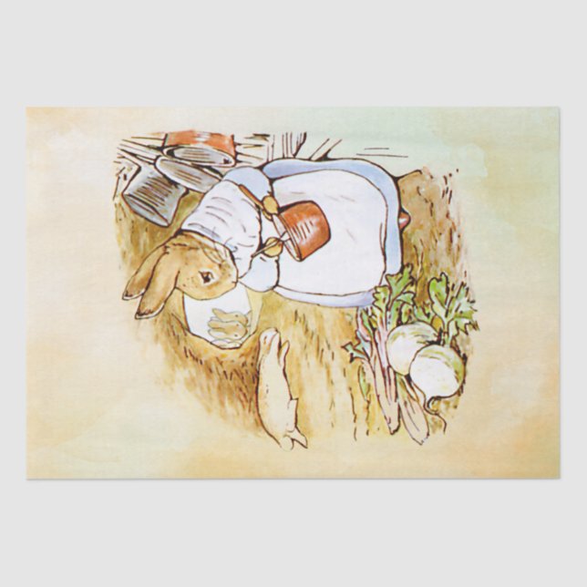Peter Rabbit (turnip) Tissue Paper (Front)