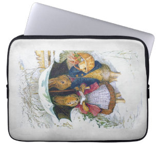 Peter Rabbit (umbrella) Laptop Sleeve