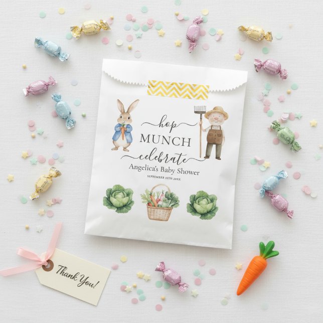 Peter Rabbit Veggies Mr McGreggor Garden Party Favor Bag (Creator Uploaded)