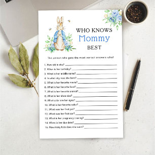 Peter Rabbit Who knows Mommy best Game