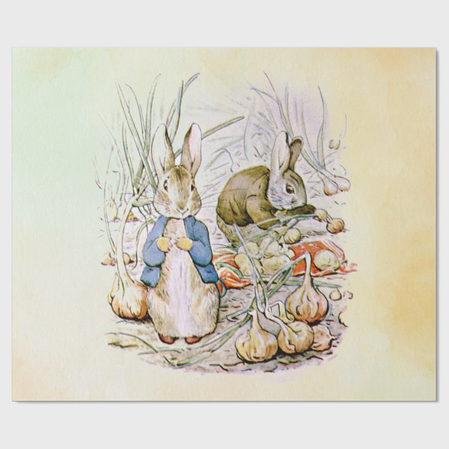 Peter Rabbit Wrapping Paper (Flat)