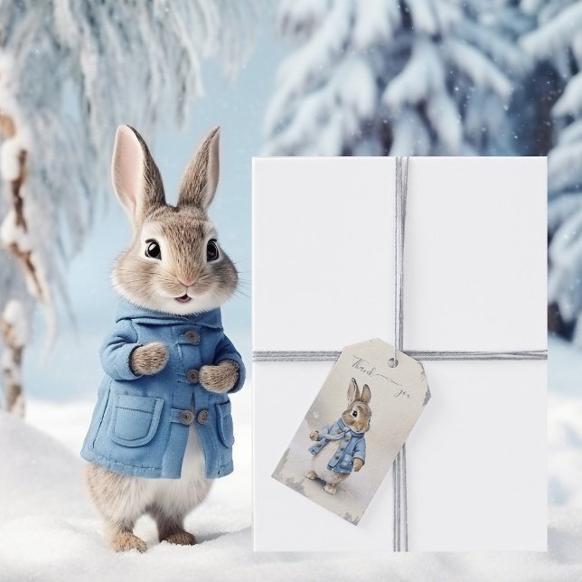 Peter Rabbit's Winter Holidays Gift Tags (Creator Uploaded)
