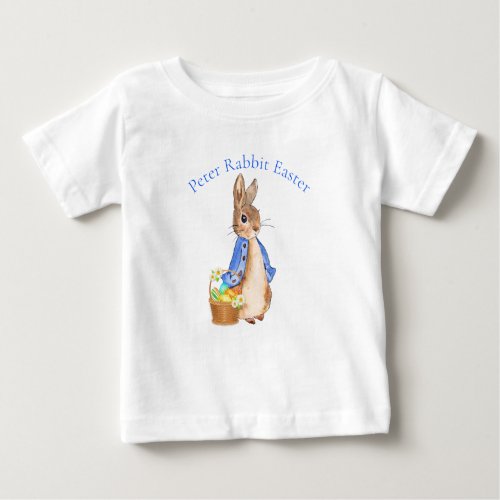 Peter the Easter bunny rabbit Baby T_Shirt
