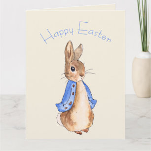 Peter the Easter bunny rabbit Card