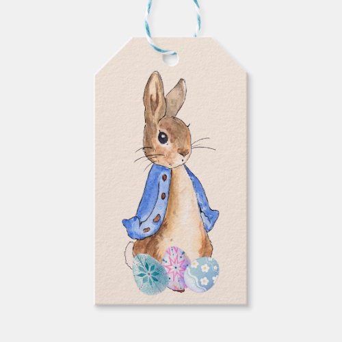 Peter the Easter bunny rabbit Gift Tags