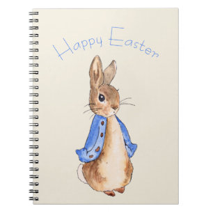 Peter the Easter bunny rabbit Notebook