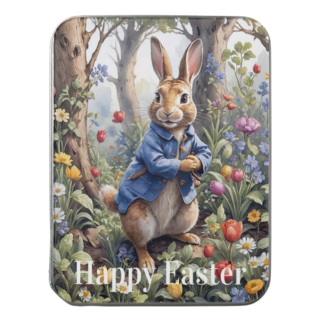 Peter the Easter Rabbit Happy Easter Jigsaw Puzzle (Lid Vertical)