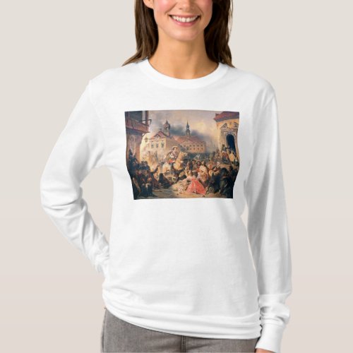 Peter the Great conquers Narva in 1704 1859 T_Shirt