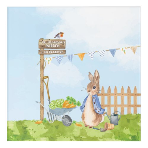 Peter the Rabbit Acrylic Print