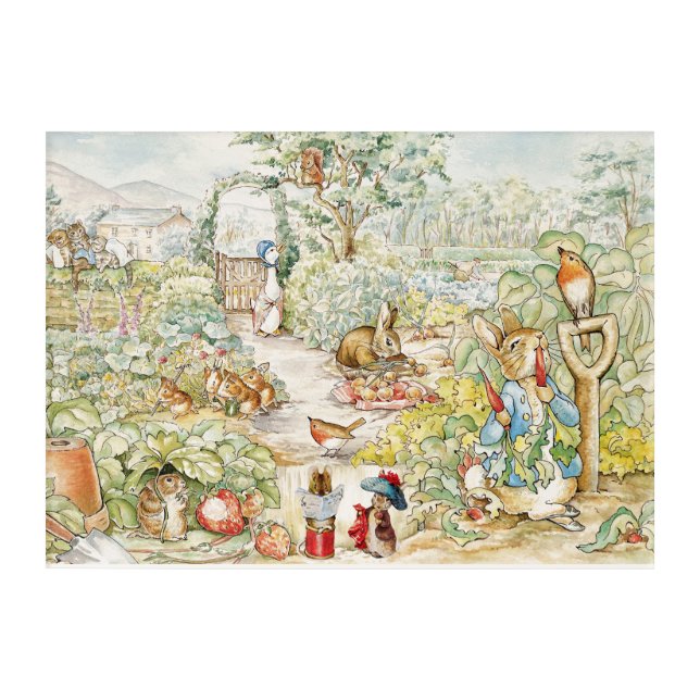 Peter the Rabbit Acrylic Print (Front)