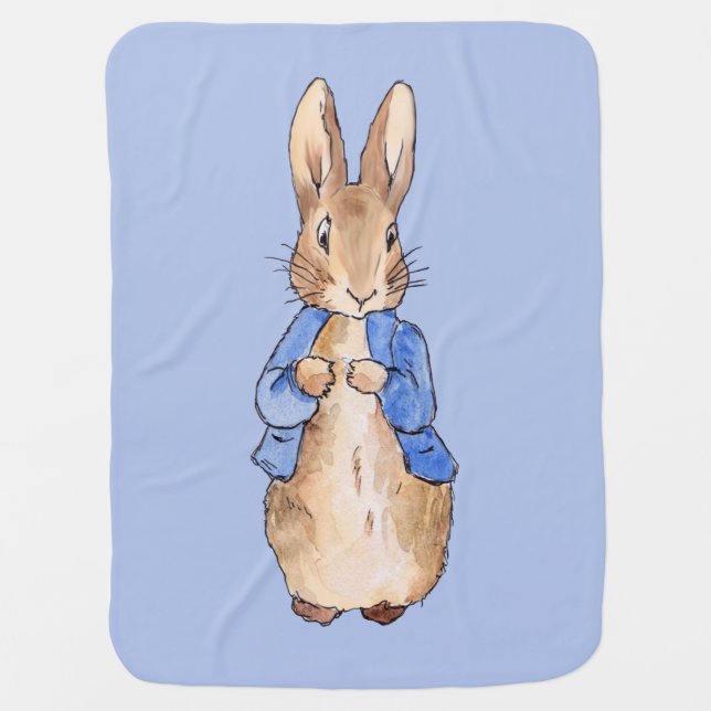 Peter the Rabbit  Baby Blanket (Front)