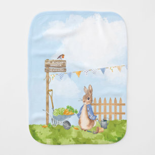 Peter the Rabbit Baby Burp Cloth